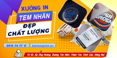 Địa chỉ in ấn tem nhãn mác quần áo giá rẻ ở Biên Hòa