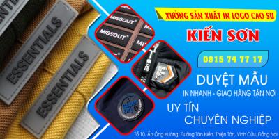 Xưởng Sản Xuất Logo Cao Su giá rẻ